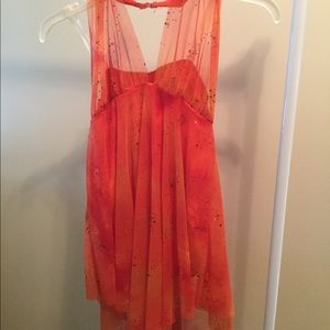 Girls dance costume.